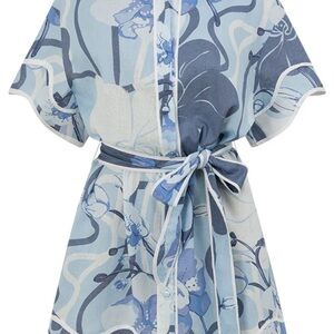 SABO Daria Dress - Bouquet Blu Size Large